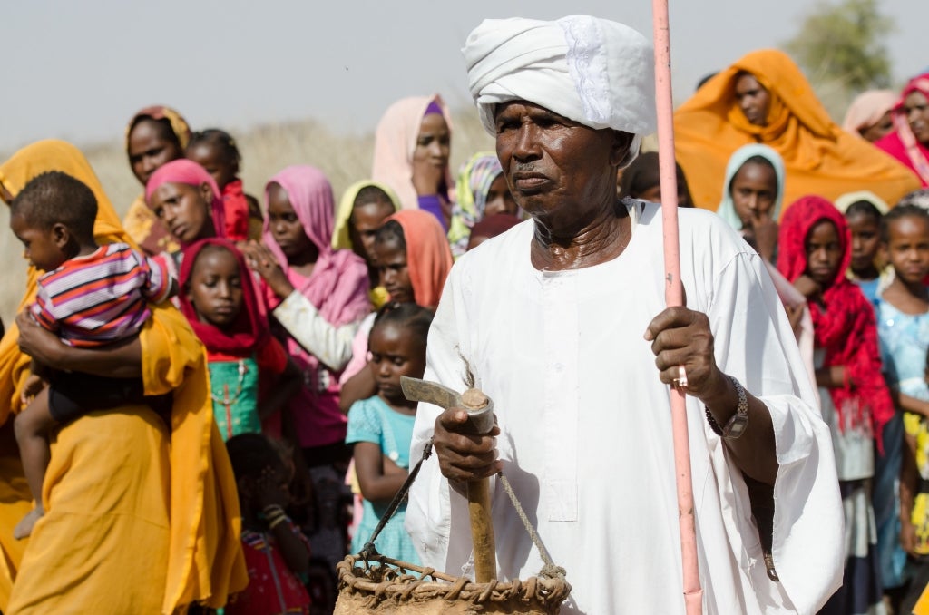 Crop market in Sudan 