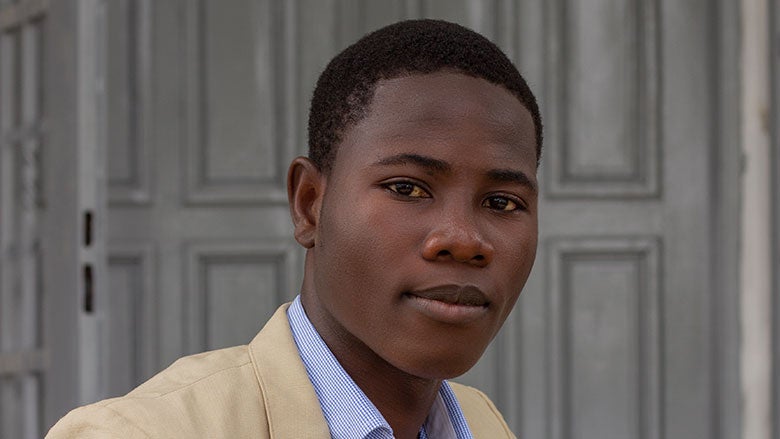 Kêlvin Adantchede Nonvignon, a Beninese national, is a winner of the World Bank Africa 2019 Blog4Dev regional competition