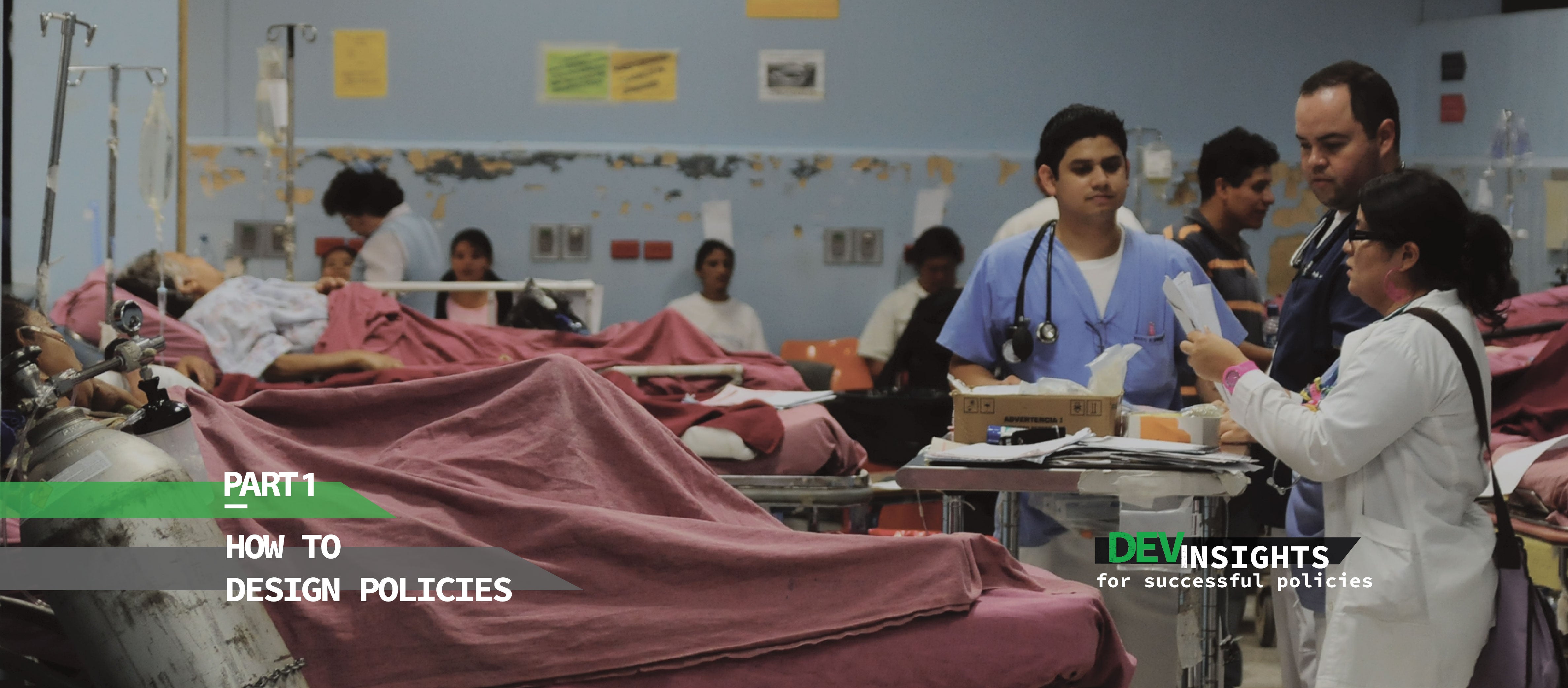 People in a hospital in Guatemala