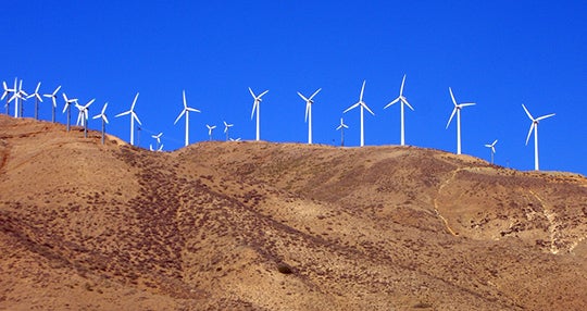 California wind power. Bryan Siders/Creative Commons