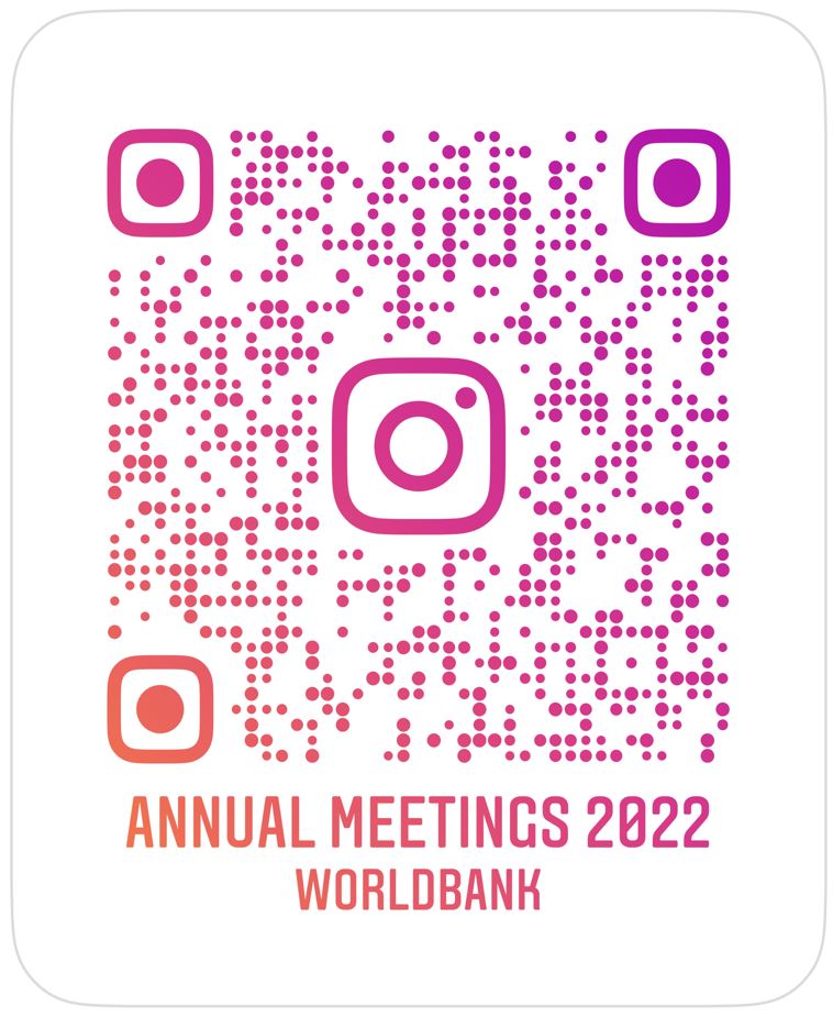 qr code 1 for world bank annual meetings 2022