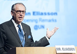يان إلياسون، نائب الأمين العام للأمم المتحدة، يحدد أربع خطوات من شأنها أن تساعد على دفع ثورة البيانات إلى الأمام