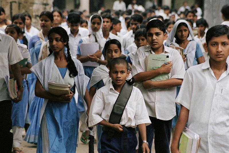 Bangladesh schoolchildren