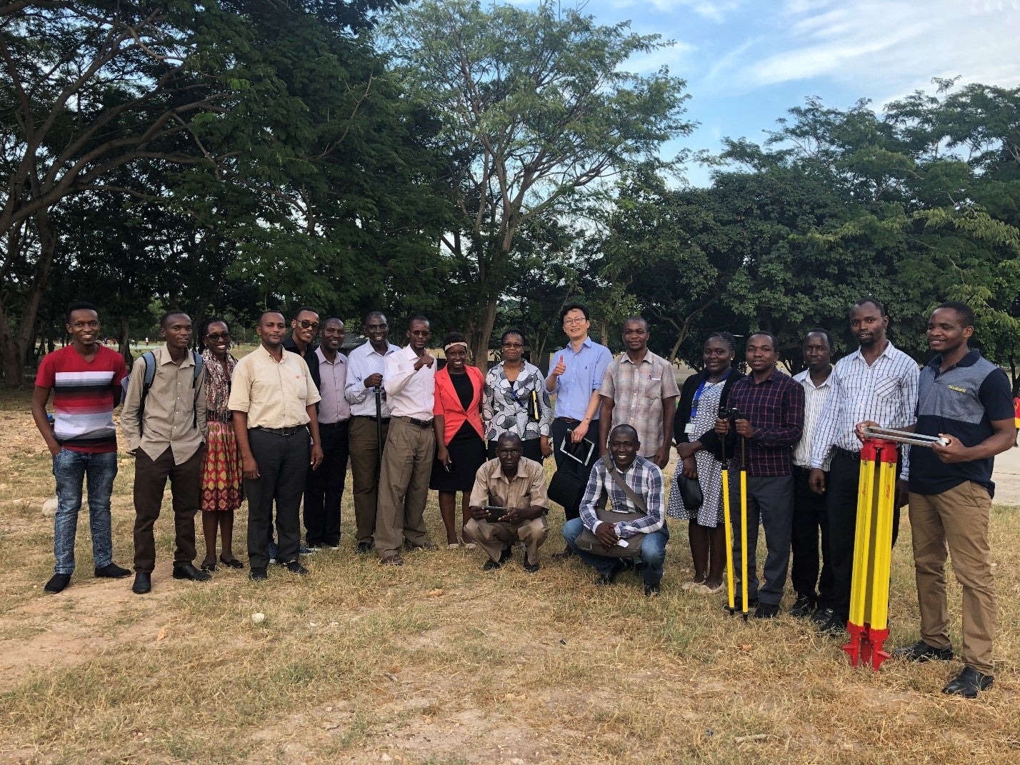 How can we help surveyors in Tanzania understand the promise of new technology?