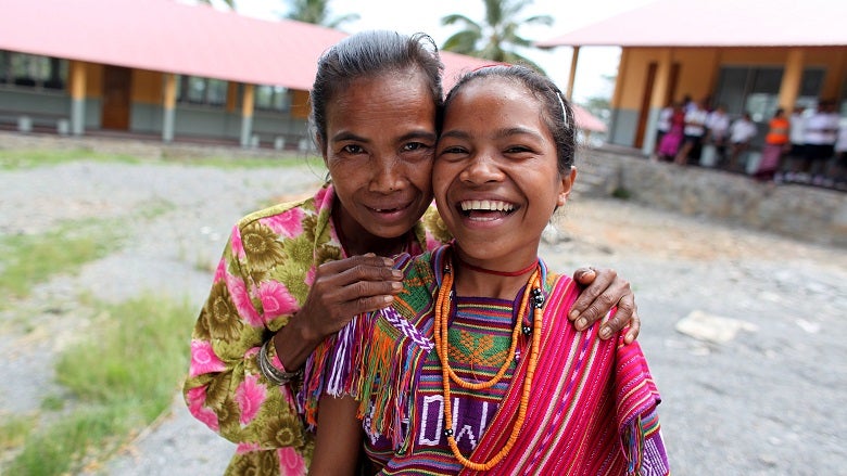 Fidelia Soares and her 12 year old daughter Domingas in Timor-Leste. Photo: Josh Estey / CARE Fidelia Soares and her 12 year old daughter Domingas in Timor-Leste. Photo: Josh Estey / CARE