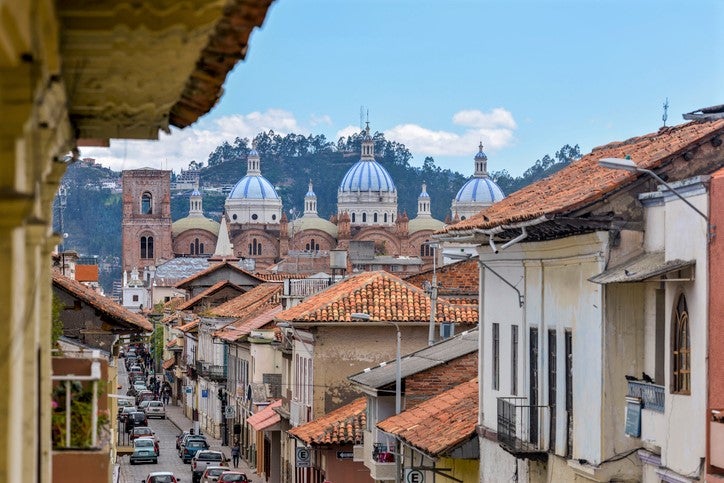 Old town Cuenca, Ecuador Picture Old town Cuenca, Ecuador Picture