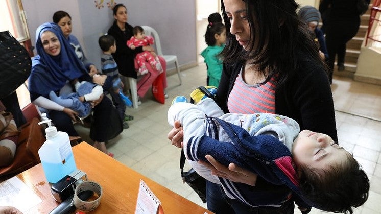 Howard Karagheusian primary health care center in Beirut, Lebanon. © Dominic Chavez/World Bank