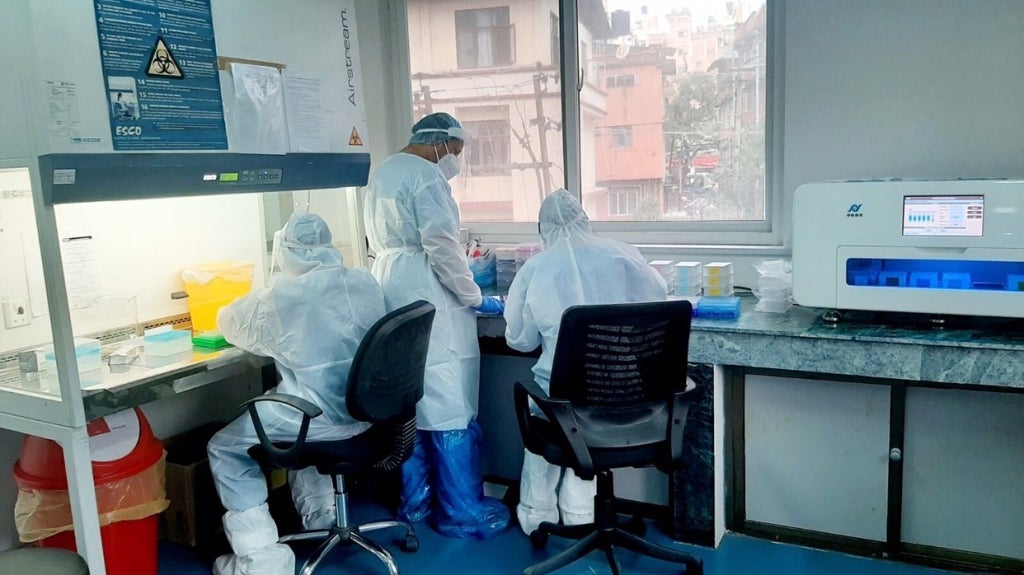 Health Professionals working at Nepal Public Health Laboratory