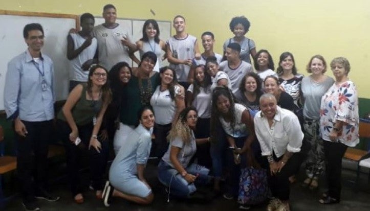 Designing Futures initiative reached about 250 students in Rio de Janeiro, Brazil