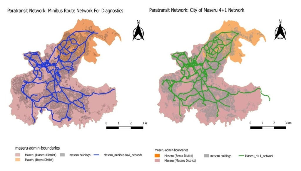 Paratransit networks