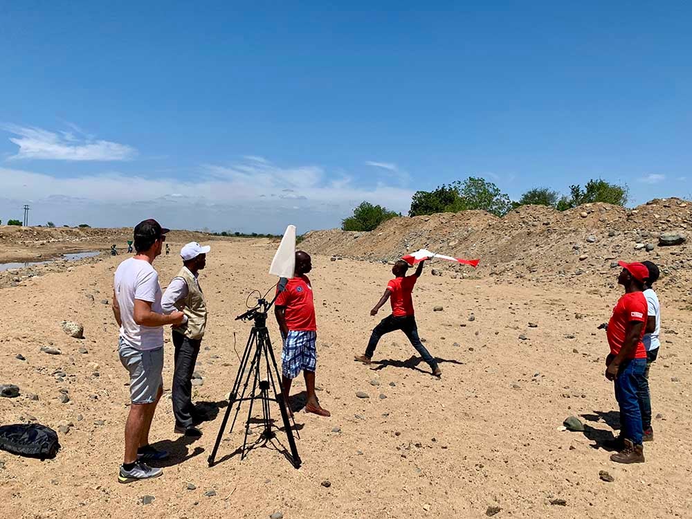 drone launch