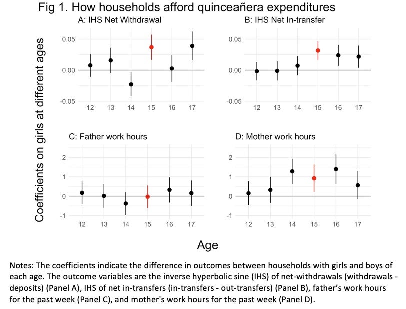 Figure 1: How households finance quinceaneras