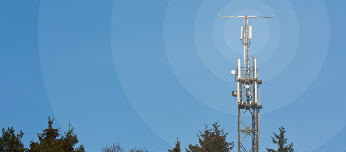 Un mât de réseau de téléphonie cellulaire Un mât de réseau de téléphonie cellulaire