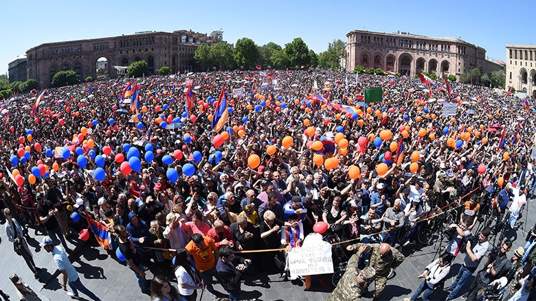 Armenia protests 2018