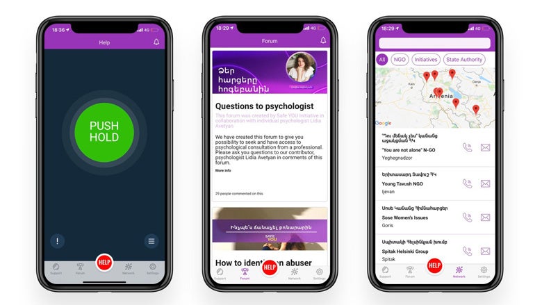 SafeYou app screenshot