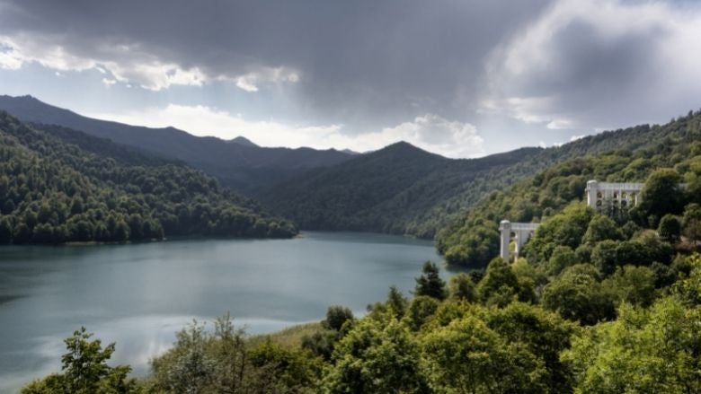 Lake Göygöl in Azerbaijan