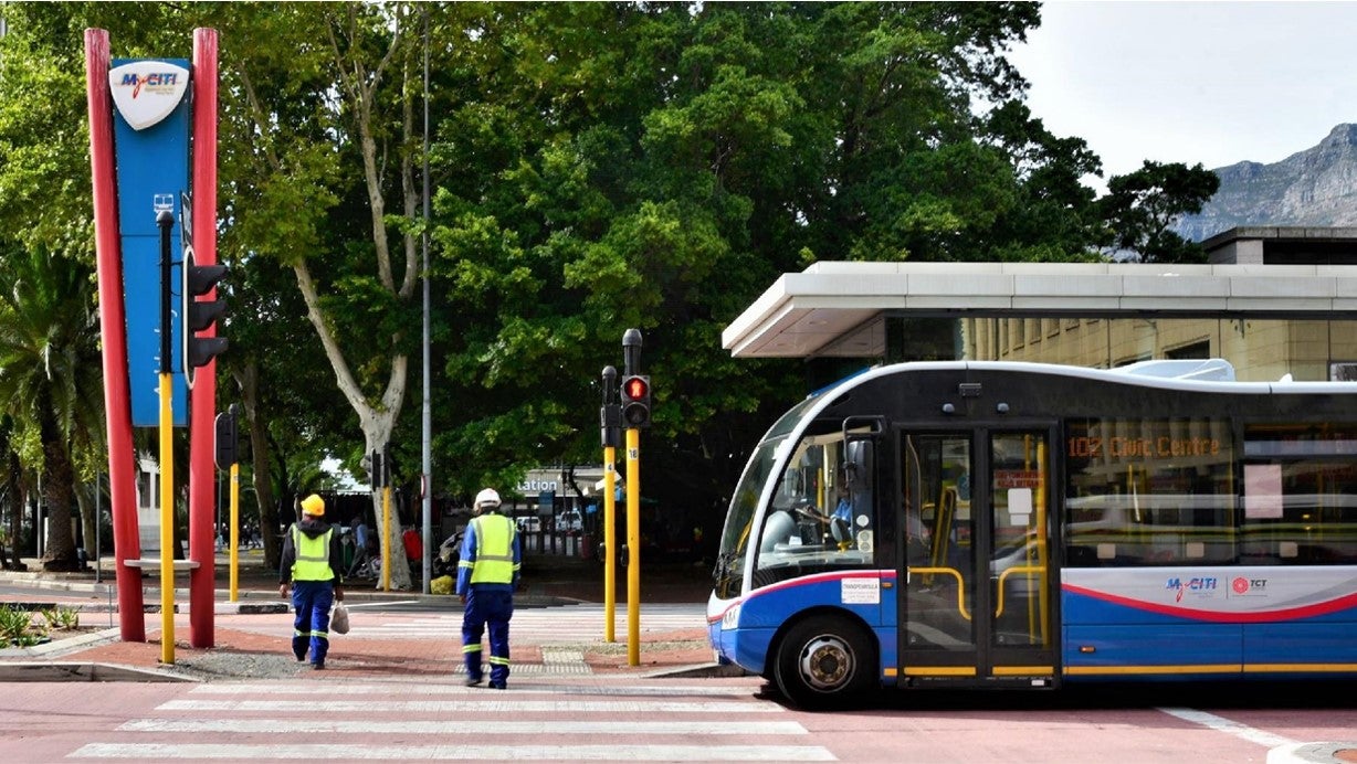 Bus Rapid Transit station in Cape Town | Image: World Bank 