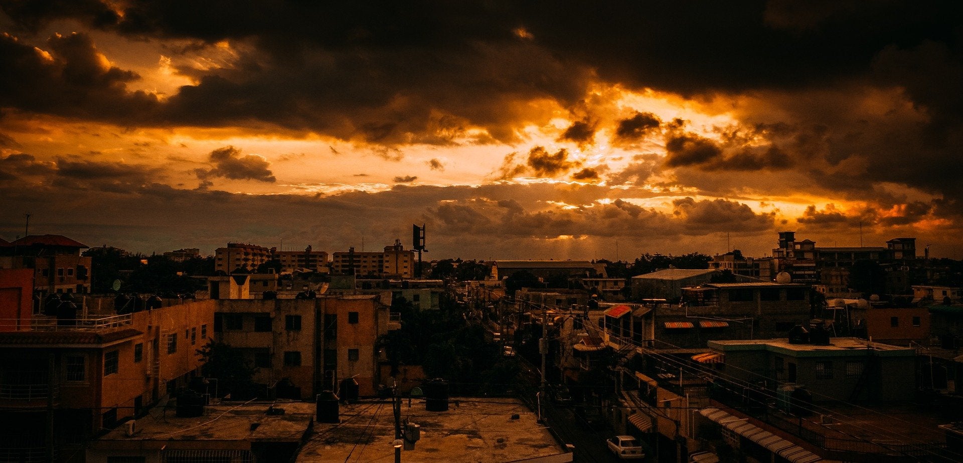 Urban Dominican Republic cityscape Urban Dominican Republic cityscape