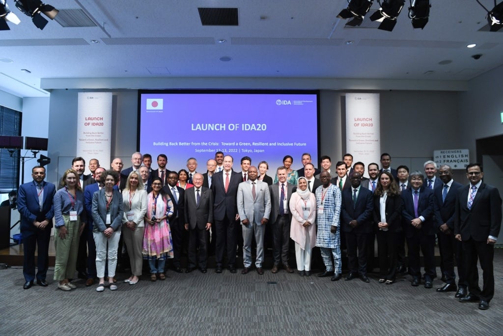 World Bank President David Malpass in Tokyo for IDA20