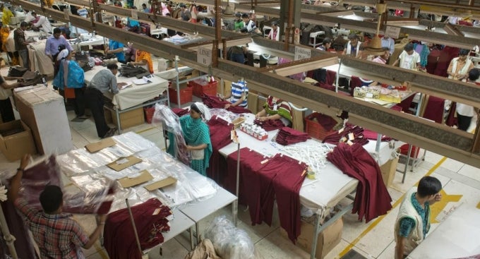 Apparel workers in Bangladesh
