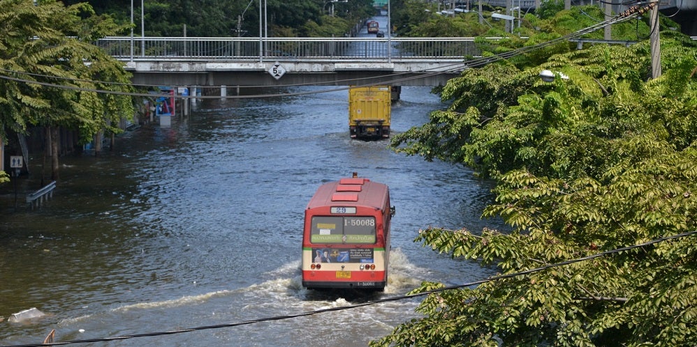 Flood in Bangkok - UN DDR