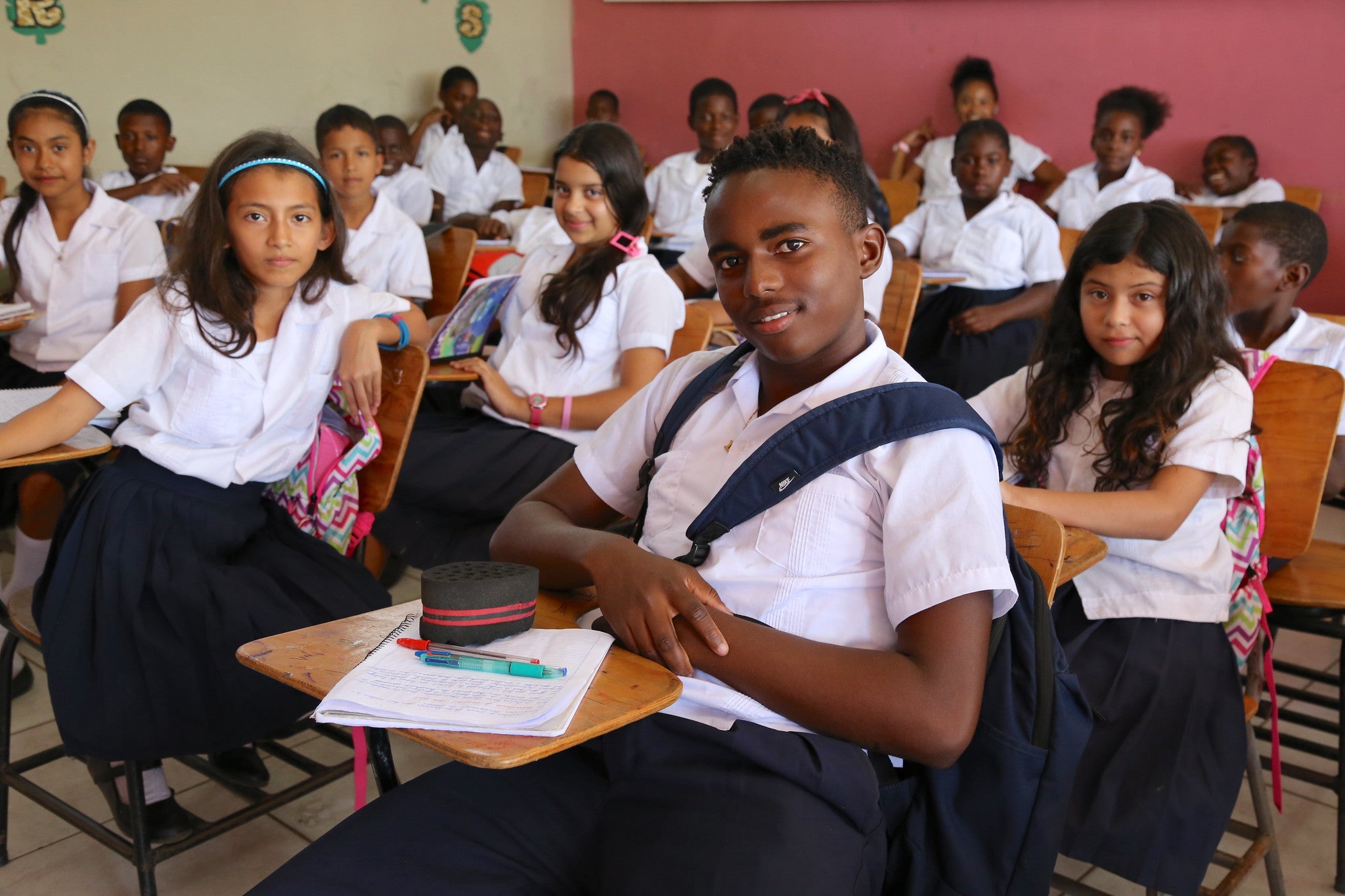 Estudiantes en Honduras. Jessica Belmont/ Banco Mundial