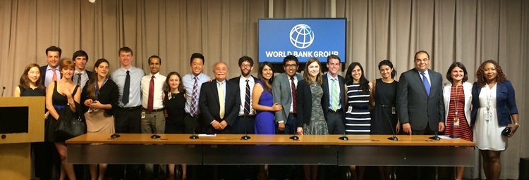 Winners of the Ideas for Action competition at World Bank headquarters. © World Bank