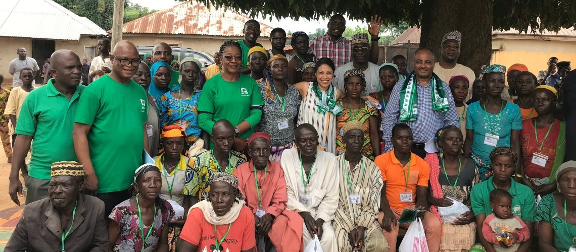 Iffath meeting with our beneficiaries of the National Social Safety Net Operation in Nigeria Iffath meeting with our beneficiaries of the National Social Safety Net Operation in Nigeria