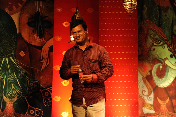Arunachalam Muruganantham at TED@Bangalore In-arunachalam
