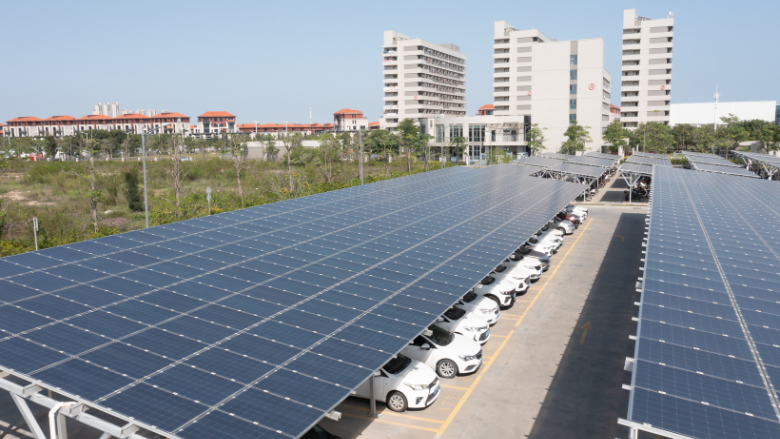 A new choice for green travel! Build a solar carport.
