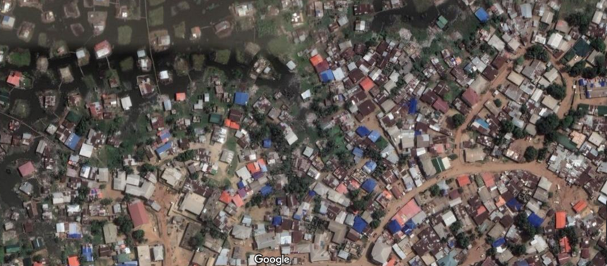 Figure 1: Satellite Image from Monrovia, Liberia