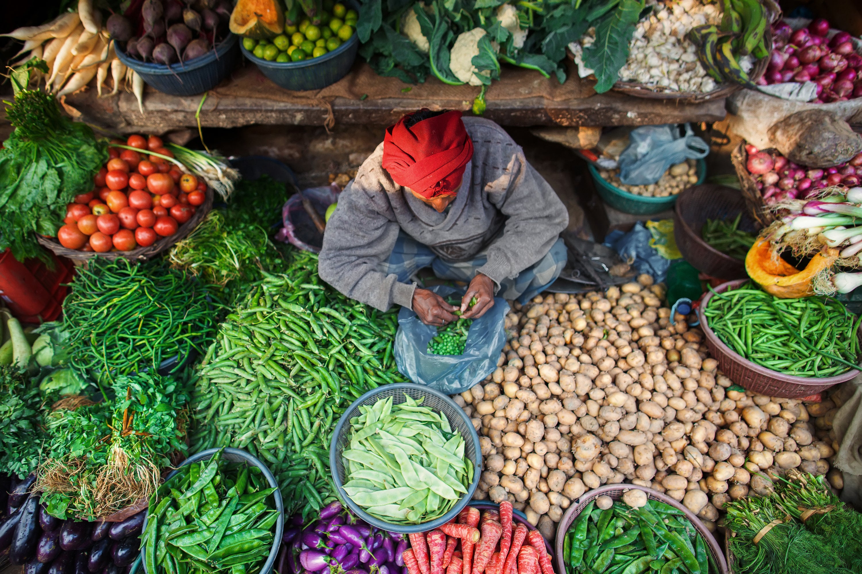 Vegetables in Street Market, India Stock Image - Image of cucumber, food: 302506