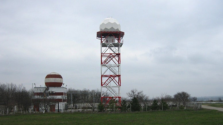 Weather radar at Chisinau International Airport