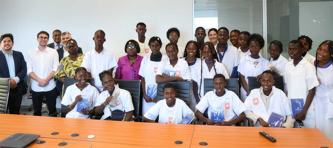 Students from Ngola Kanini Public Secondary School Students from Ngola Kanini Public Secondary School