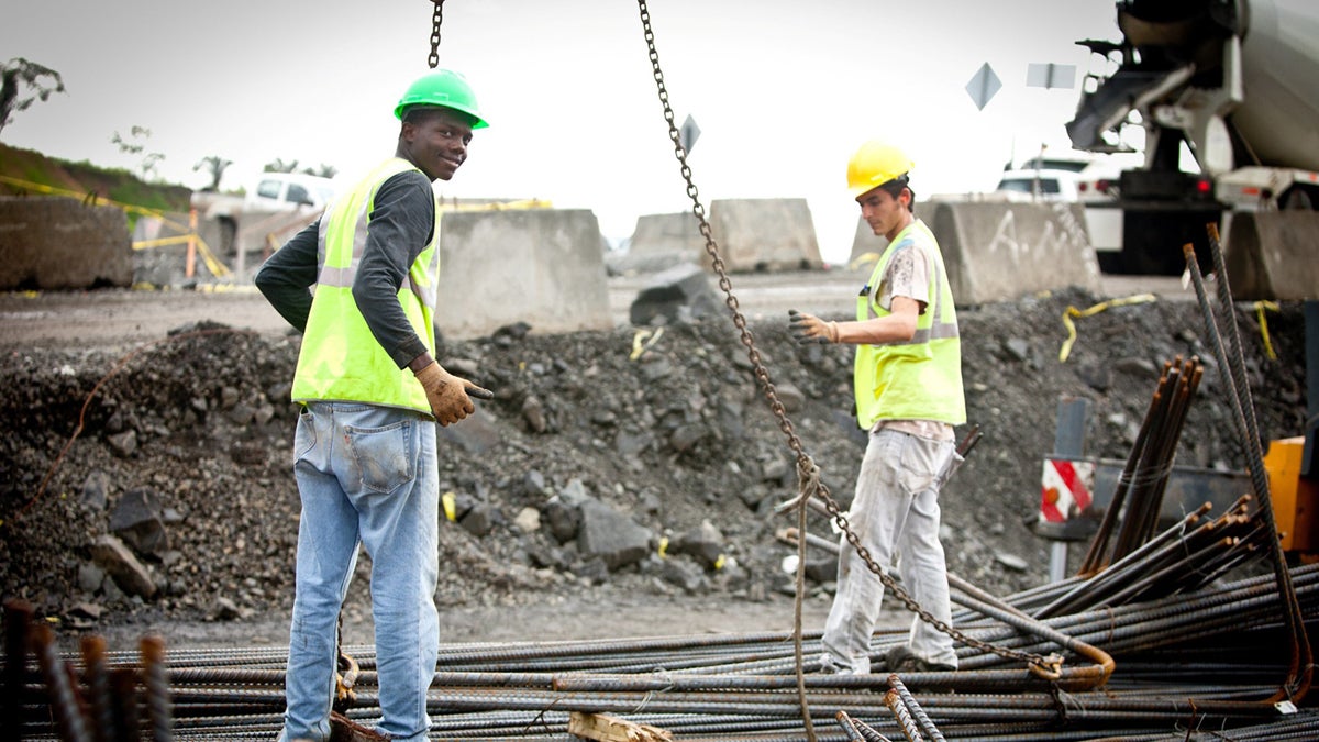 Construction work on the Panama Canal extension. Photo: World Bank/Flickr