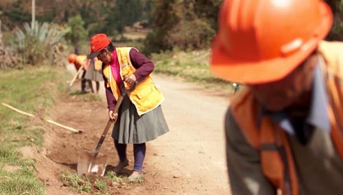 Women that have joined road maintenance has increased significantly.