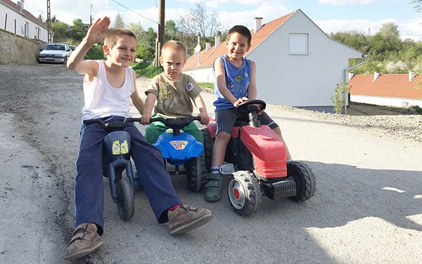 Roma kids, Hungary Roma kids, Hungary