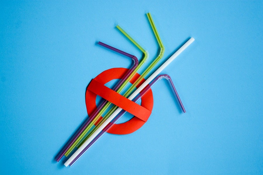 Plastic straws are among the top items of marine plastics found around the world, and they’re generally not recyclable. © Kanittha Boon/Shutterstock