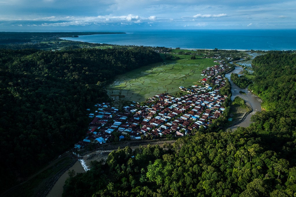 Panengahan Village, Pesisir Barat regency, Lampung Province.
