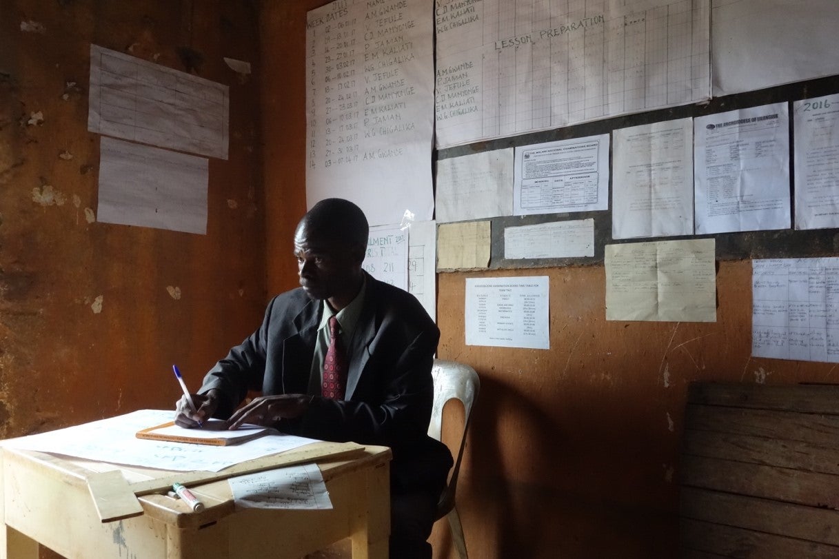 Teacher In Malawi 1
