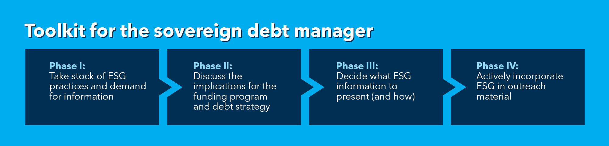 Figure 3: ESG Engagement Toolkit for Sovereign Debt Managers