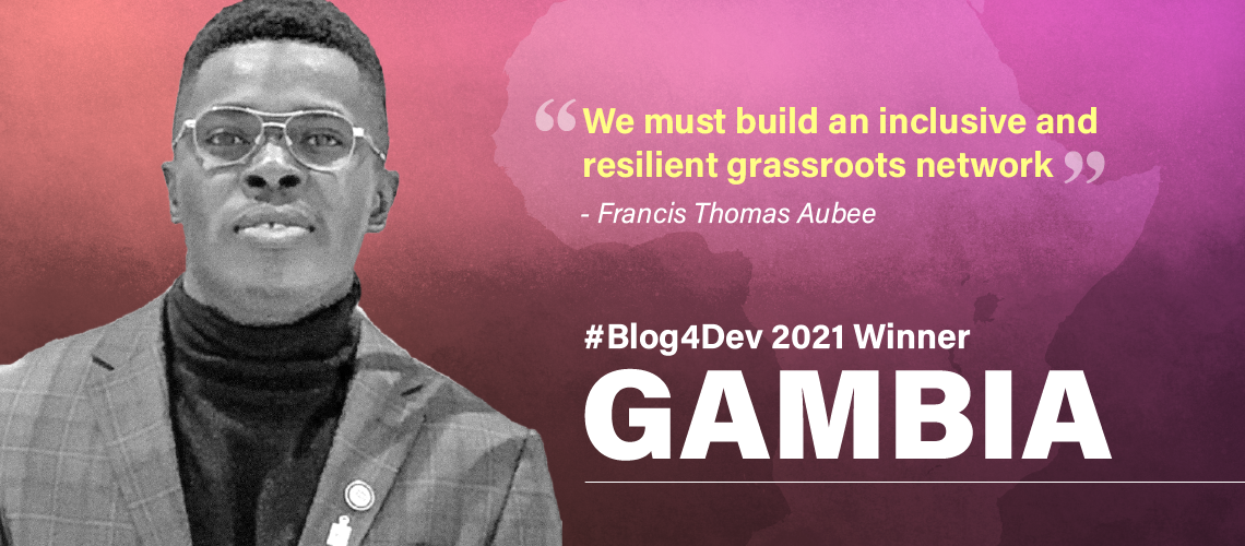 2021 Blog4Dev winner from the Gambia. 2021 Blog4Dev winner from the Gambia.