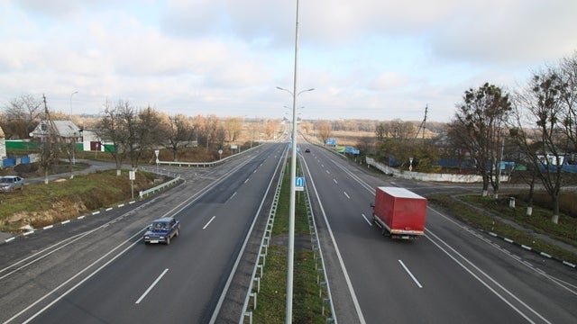 Roads in Ukraine
