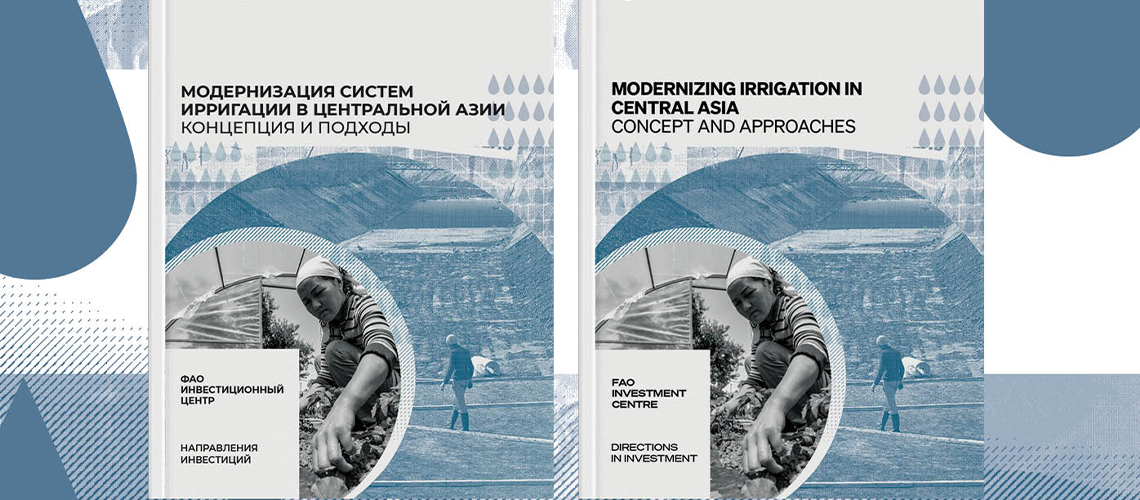 report cover modernizing irrigation in central asia