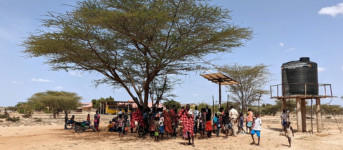 Lodwar rural water supply scheme, Turkana County, Kenya. Photo: Angelica Ospina Parada/World Bank Lodwar rural water supply scheme, Turkana County, Kenya. Photo: Angelica Ospina Parada/World Bank