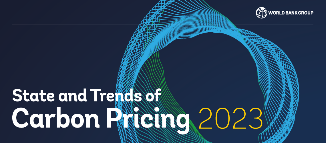 State and Trends of Carbon Pricing 2023 cover