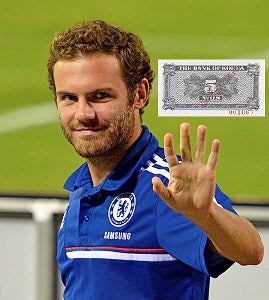 no, we are talking about 1-to-1 (educational computing), not (five) won to Juan (Mata)