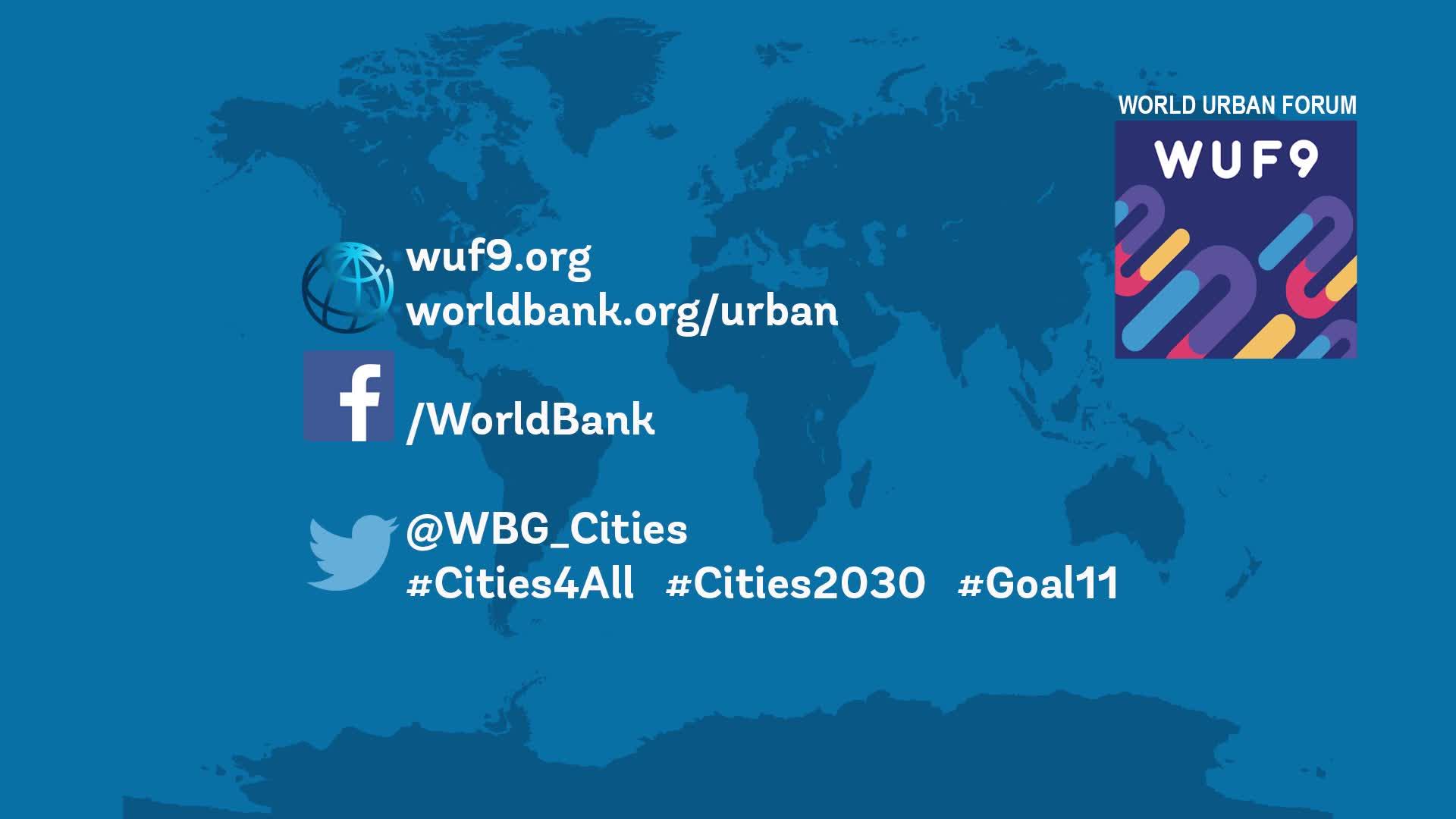 Follow the World Bank at the World Urban Forum! (Image: World Bank)